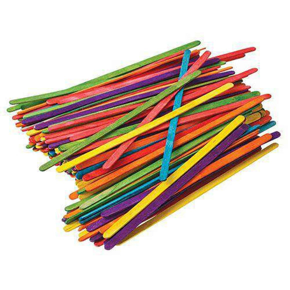 Coloured Wooden Spills 500pk
