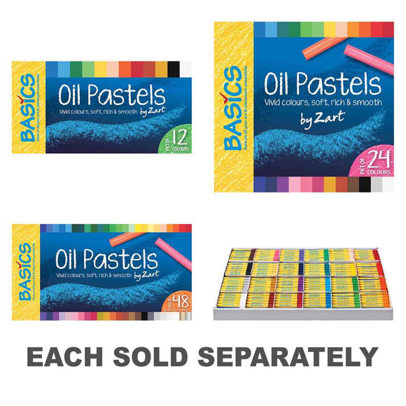 Basics Oil Pastels (Large)