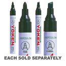 Yoken Markers 12pcs (Black)
