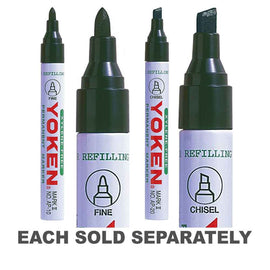 Yoken Markers 12pcs (Black)