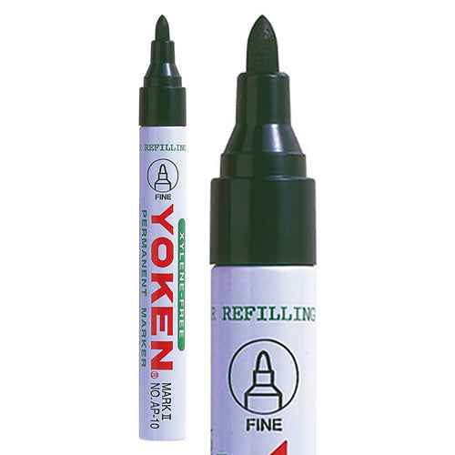Yoken Markers 12pcs (Black)