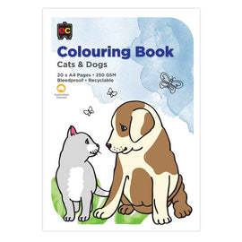 Educational Colours Cats & Dogs Coloring Book
