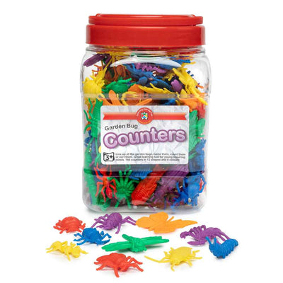 Educational Colours Garden Bugs (Jar of 144)
