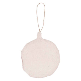 Pre-Stuffed Calico Round Bauble 10pcs