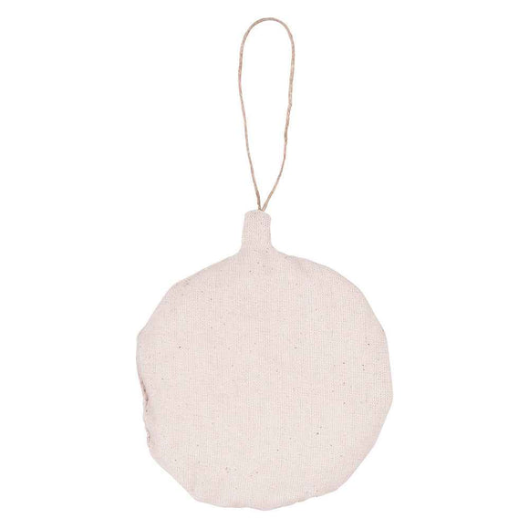 Pre-Stuffed Calico Round Bauble 10pcs