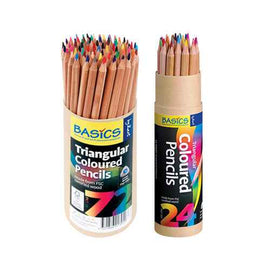 Basics Triangular Colour Pencils