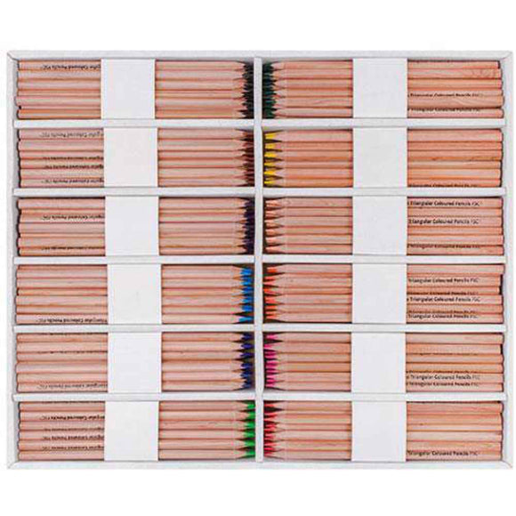 Basics Triangular Colour Pencils