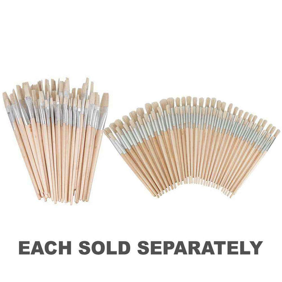 Hog Hair Brush Set 60pk