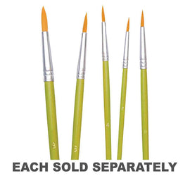 Budget Taklon Round Brush 10pk