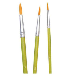 Budget Taklon Round Brush 10pk