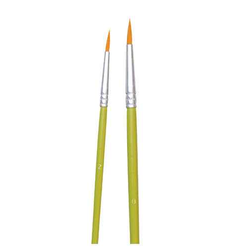 Budget Taklon Round Brush 10pk