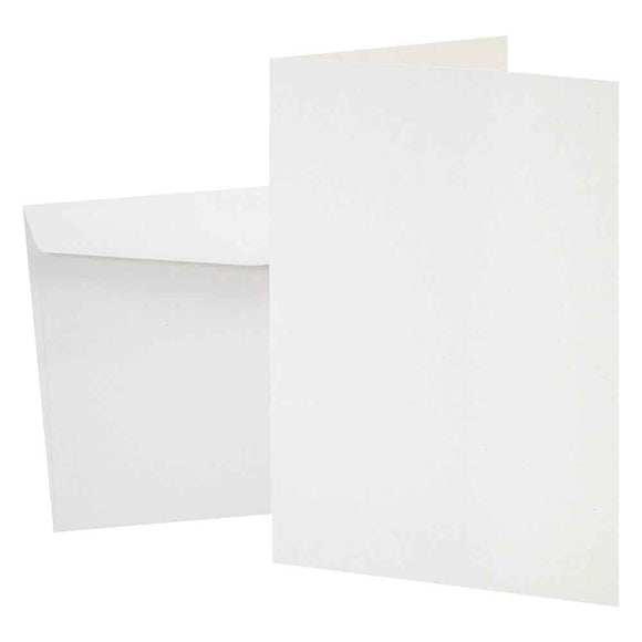Cards and Envelopes 10pk (White)