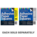 Adhesive Paper Squares 100pk