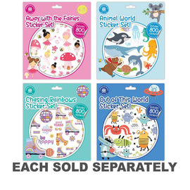 Learning Can Be Fun Sticker Set 800pk