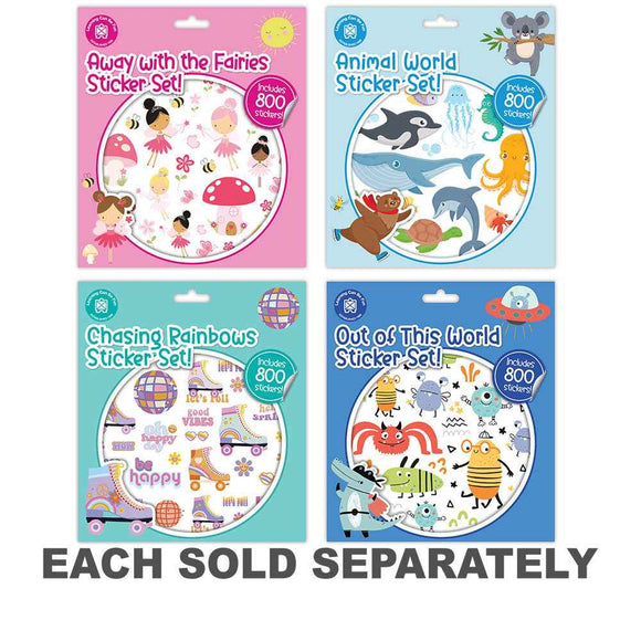 Learning Can Be Fun Sticker Set 800pk