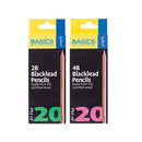 Basics Blackleads Pencil 20pcs