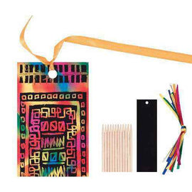 Creative School Supply Scratch Bookmarks 12pk