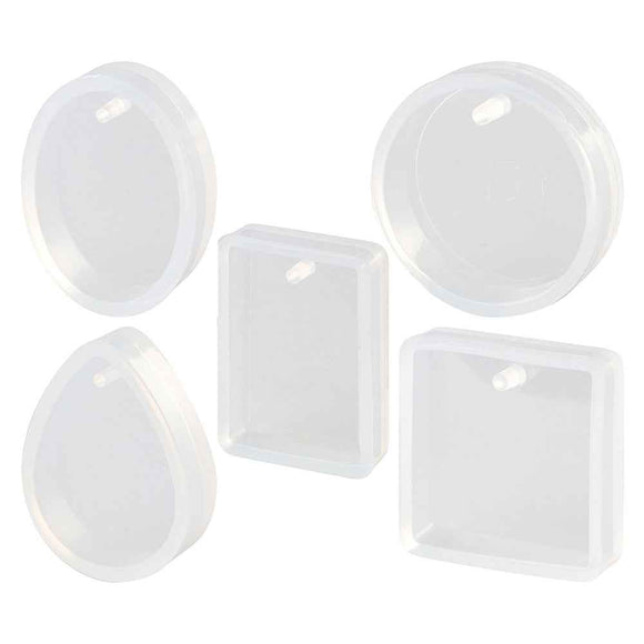 Silicone Jewellery Moulds 5pcs