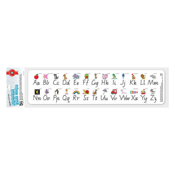 Alpha Desk Strips Modern Cursive Hangsell Pack