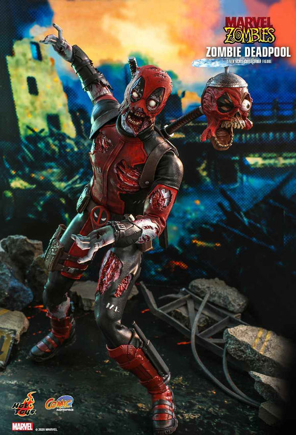 Figurine Hot Toys CMS06 - Marvel Zombies - Zombie Deadpool