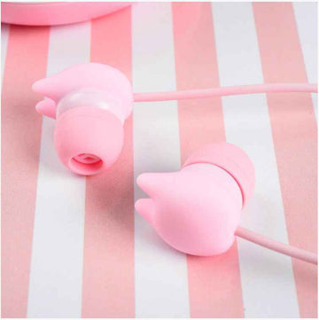 Écouteurs intra-auriculaires Tellur Macaron Rose