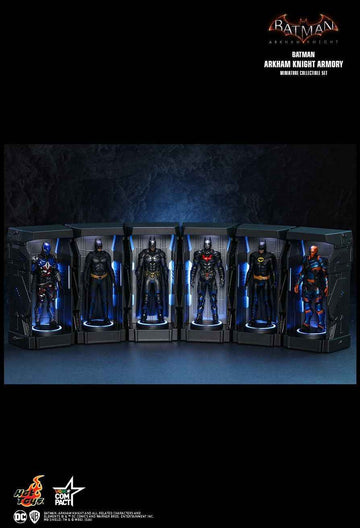Figurine Hot Toys VGMC009 - VGMC015 - Batman : Arkham Knight - Batman Armory