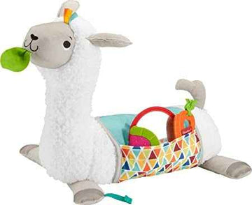 Ecost Customer Return Fisher-Price Baby Toy for Newborn Tummy Time to Toddler Toy, Plush Llama with