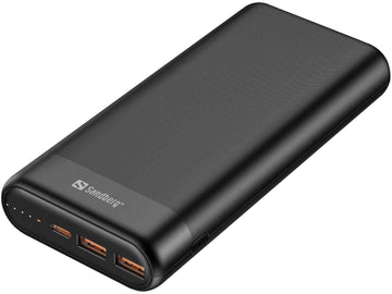 SANDBERG Powerbank 20000 PD65W+2xQC3.0