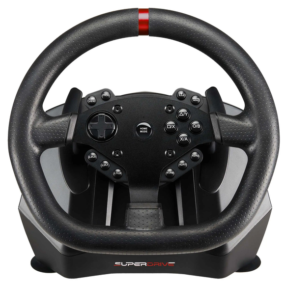 SUPERDRIVE Sada volantu, pedálů a řadící páky GS950-X/ PS4/ Xbox One/ Xbox Series X/S