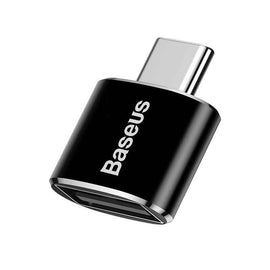 Adapteris Baseus USB Type-C Male - USB-A Black