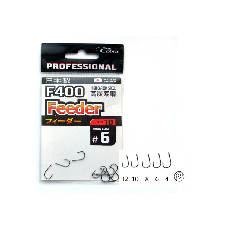 Hameçons cobra pro feeder #12