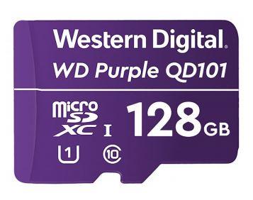 Carte mémoire western digital wd purple sc qd101 128 go microsdxc classe 10