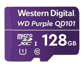Carte mémoire western digital wd purple sc qd101 128 go microsdxc classe 10