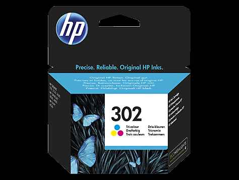 Encre HP n° 302 couleur (F6U65AE)