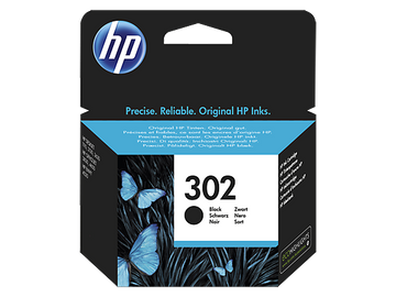 Encre hp n° 302 noire f6u66ae