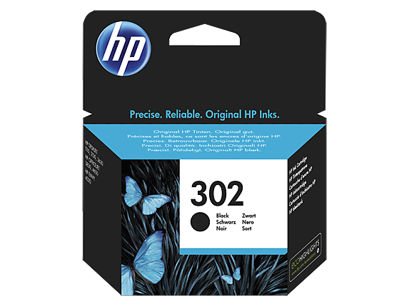 Encre hp n° 302 noire f6u66ae