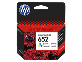 HP 652 original Ink cartridge F6V24AE BHK Tri-color