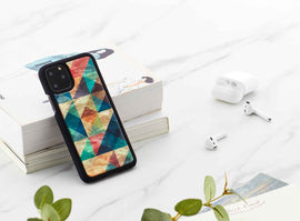 Coque iKins pour iPhone 11 Pro, motif mosaïque noir