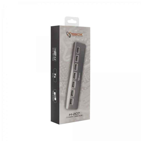 Hub USB 7 ports Sbox H-207