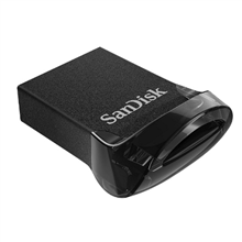 SANDISK Ultra Fit 32GB, USB 3.1 - Small Form Factor Plug & Stay Hi-Speed USB Drive