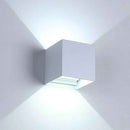 Applique Murale Led "Cube" Blanche 12W. Teinte Blanc Froid