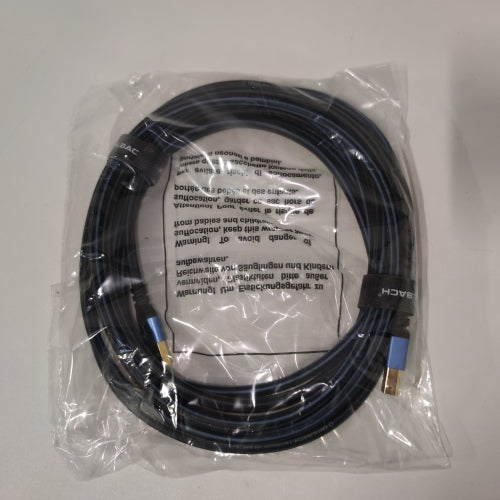 Câble d'imprimante usb oehlbach usb plus b de type a vers type b gaine en pvc ofc bleu retour client ecost