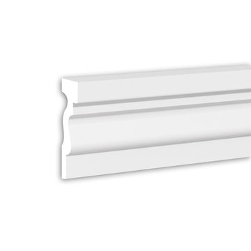 Ébrasement Profhome 484005 Profil de façade Moulure décorative Élément de façade style Néo-Classicisme blanc 2 m
