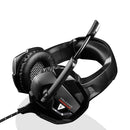 Casque de jeu Modecom Volcano MC-859 Bow avec microphone, câble 3,5 mm et 2,2 m, noir