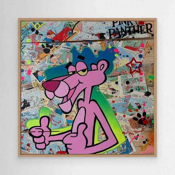 Pink Panther impression de l'œuvre originale