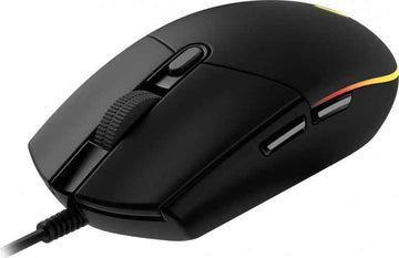 Logitech G203 Lightsync Wired Gaming Mouse USB-A, 8000 DPI, Black