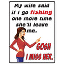 Heavy Steel Tin Sign (30x40cm)-8