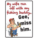 Heavy Steel Tin Sign (30x40cm)-9