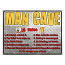 Heavy Steel Tin Sign (30x40cm)-12
