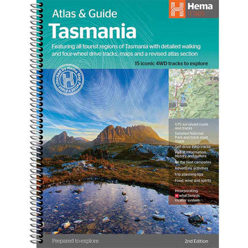 Hema Tasmania Atlas & Guide